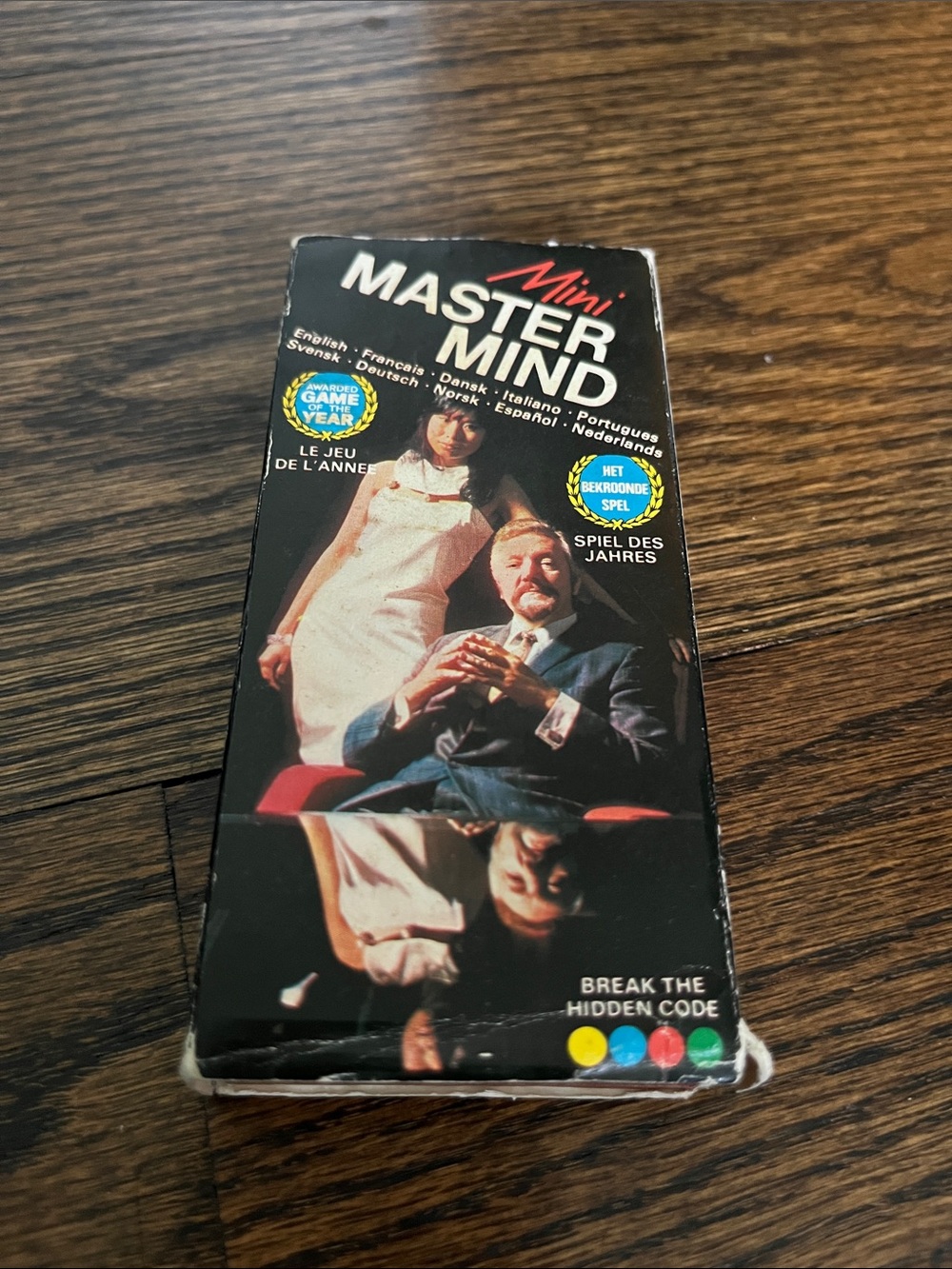 Mini Master Mind Vintage Board Game Box